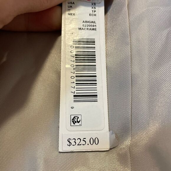 Tahari Abigail Wool Shawl Collar Coat Beige - Picture 15 of 16